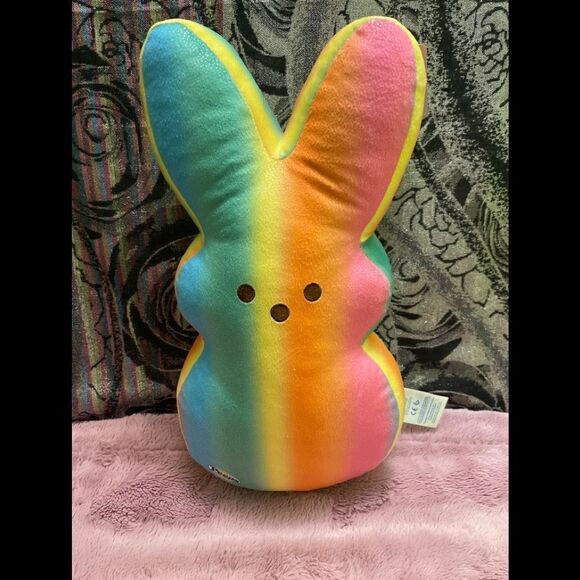 Build a Bear Easter Peeps Rainbow plush